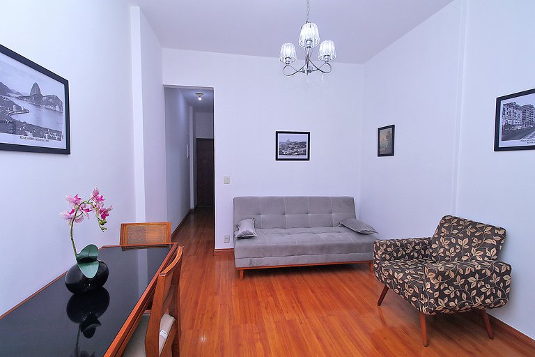 Moderno 2 quartos 300m da praia de Copacabana