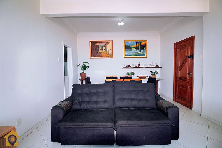 Apartamento com vista espetacular p/ 9 pessoas