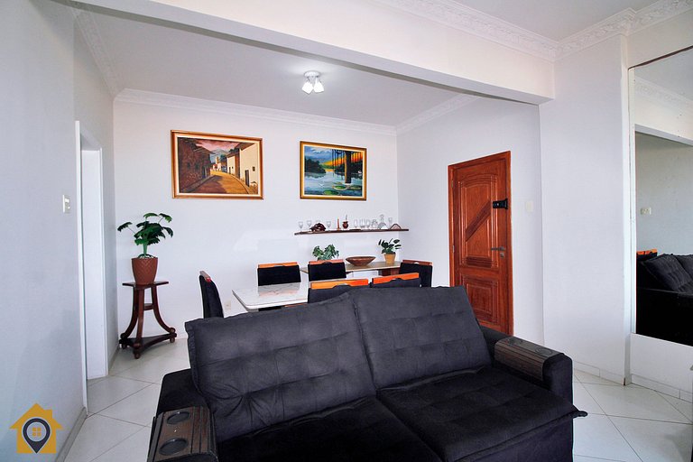 Apartamento com vista espetacular p/ 9 pessoas