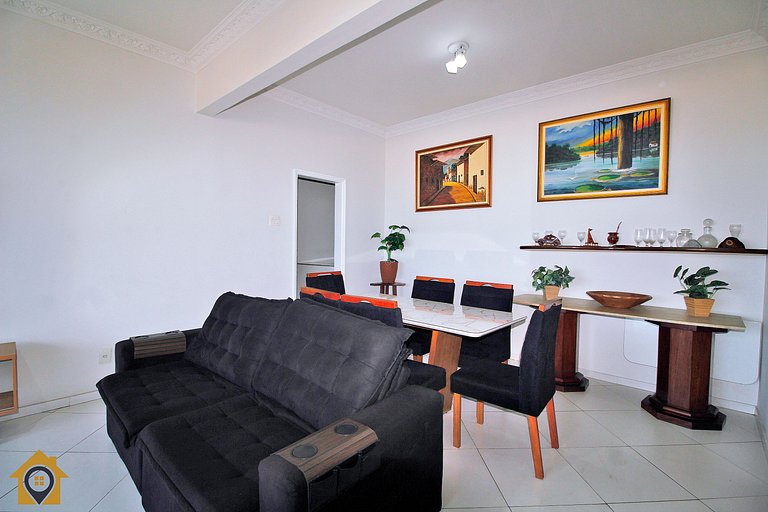 Apartamento com vista espetacular p/ 9 pessoas