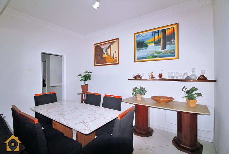 Apartamento com vista espetacular p/ 9 pessoas