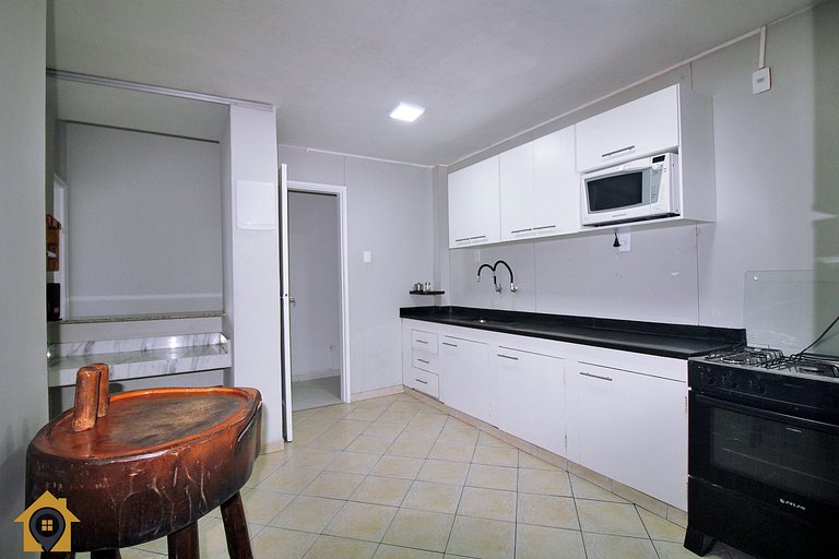 Apartamento com vista espetacular p/ 9 pessoas