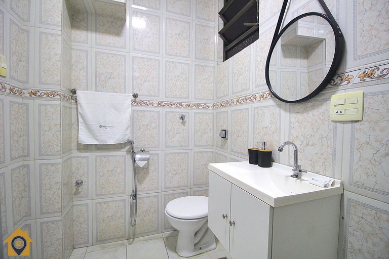 Apartamento com vista espetacular p/ 9 pessoas