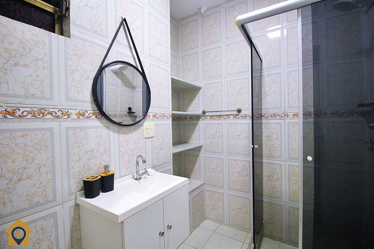 Apartamento com vista espetacular p/ 9 pessoas