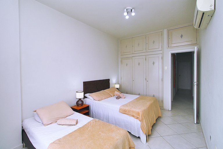 Apartamento com vista espetacular p/ 9 pessoas