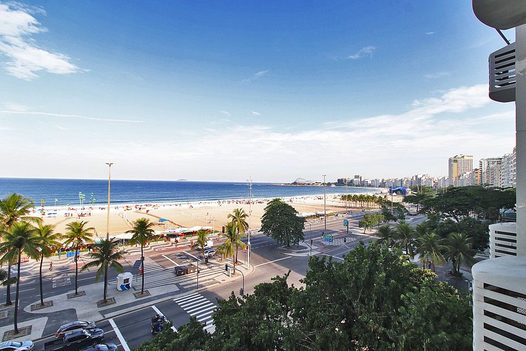 Apartamento com vista espetacular p/ 9 pessoas