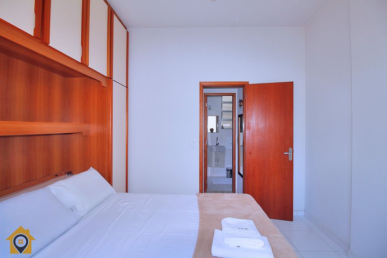 Lindo Apê no Leme: 2 Quartos, a 300m da Praia