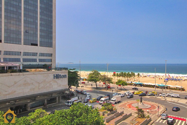 Vista Incrível de Copacabana até 4 Pessoas
