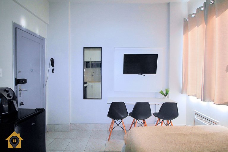 Mini Studio na Praia de Botafogo p/ 2 pessoas