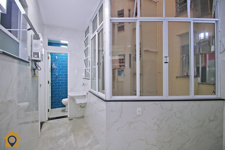 Luxuoso 2 Quartos | 50m da Praia de Copacabana
