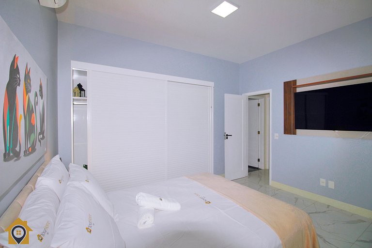 Luxuoso 2 Quartos | 50m da Praia de Copacabana
