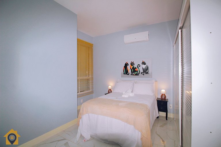 Luxuoso 2 Quartos | 50m da Praia de Copacabana