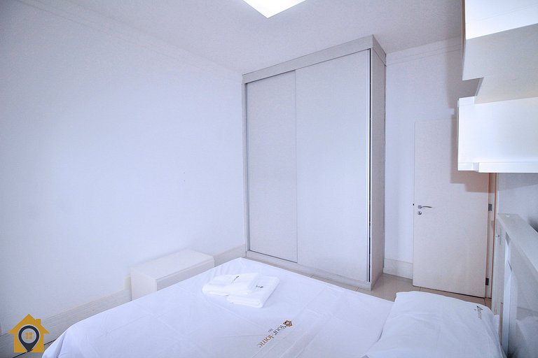 Aparthotel Ipanema: 2 Quartos em ótima Localização