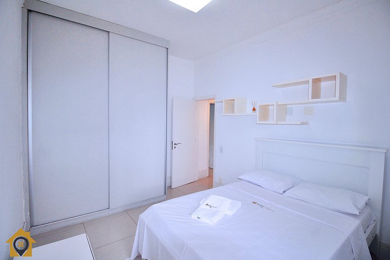 Aparthotel Ipanema: 2 Quartos em ótima Localização