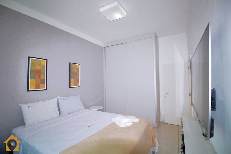 Aparthotel Ipanema: 2 Quartos em ótima Localização