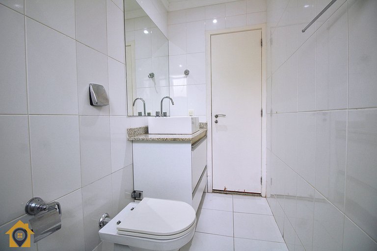 Aparthotel Ipanema: 2 Quartos em ótima Localização