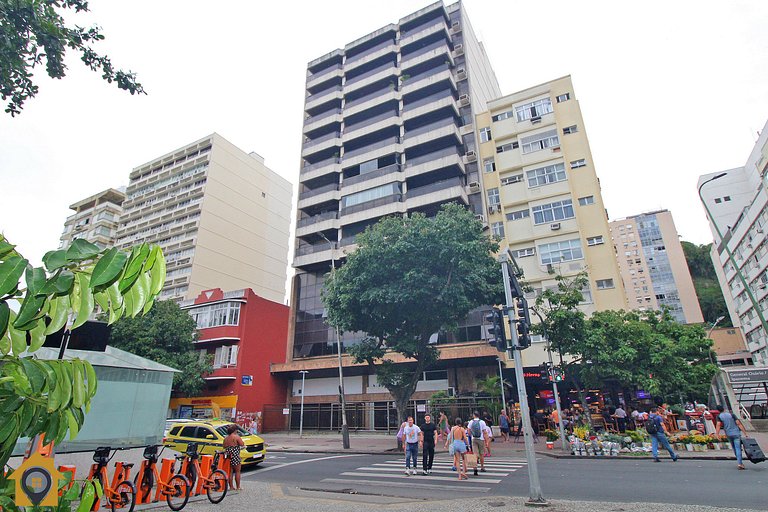 Aparthotel Ipanema: 2 Quartos em ótima Localização