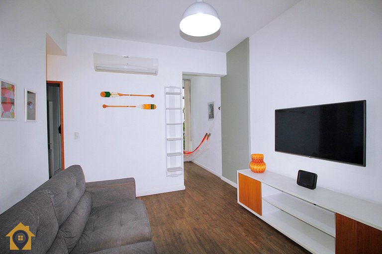 Silêncio e Conforto a 300m da Praia de Copacabana