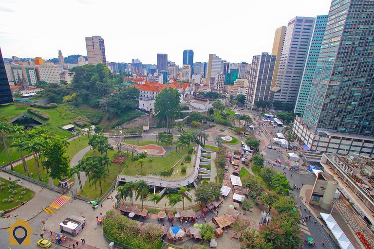 Charme Urbano com Vista para o Centro da Cidade