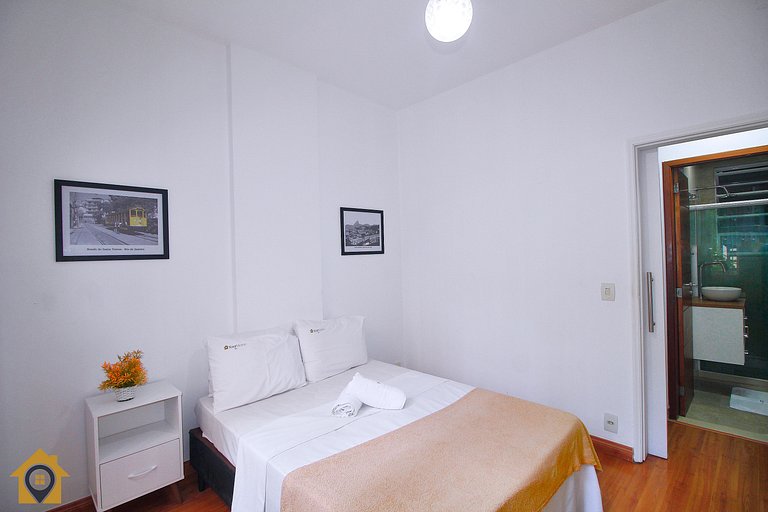 Moderno 2 quartos 300m da praia de Copacabana