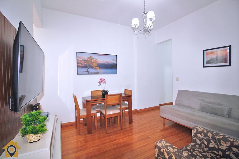 Moderno 2 quartos 300m da praia de Copacabana