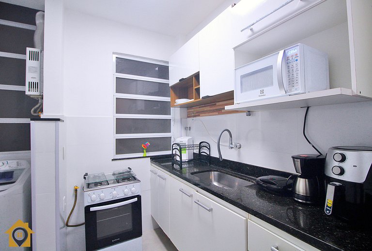 Moderno 2 quartos 300m da praia de Copacabana