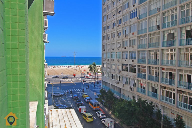 Studio Luxuoso com Vista Mar p/ 4 pessoas