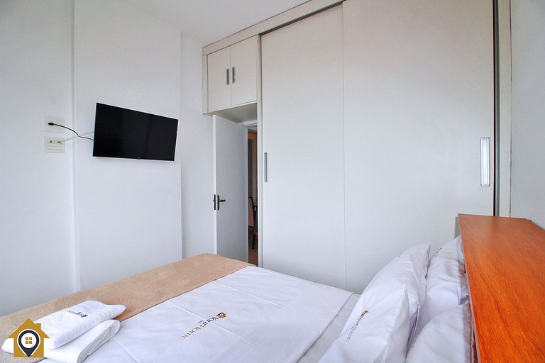 Charmoso apartamento c/ vista para o Pão de Açúcar