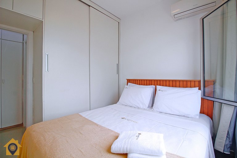 Charmoso apartamento c/ vista para o Pão de Açúcar