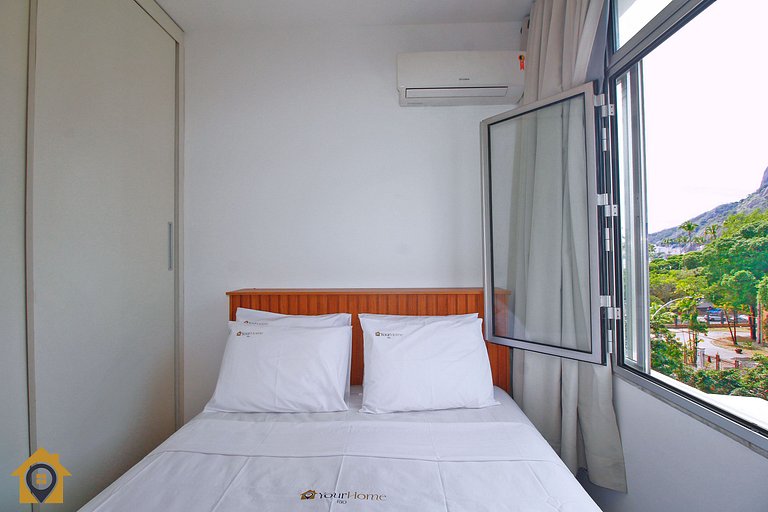 Charmoso apartamento c/ vista para o Pão de Açúcar