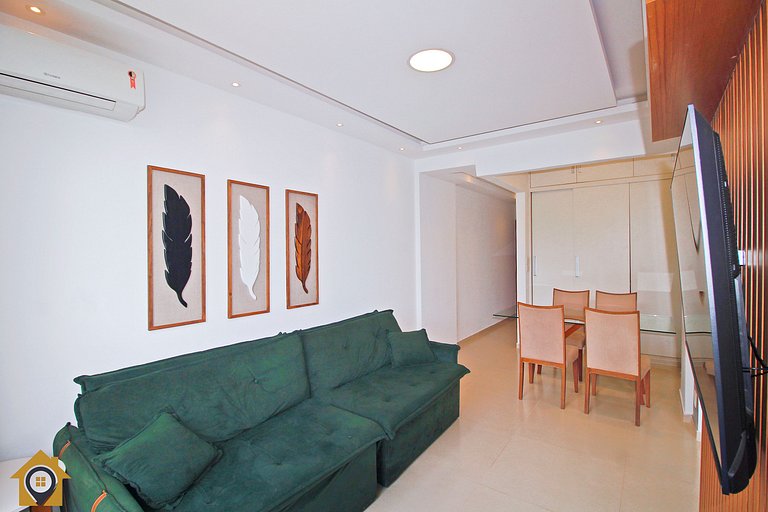 Charmoso apartamento c/ vista para o Pão de Açúcar