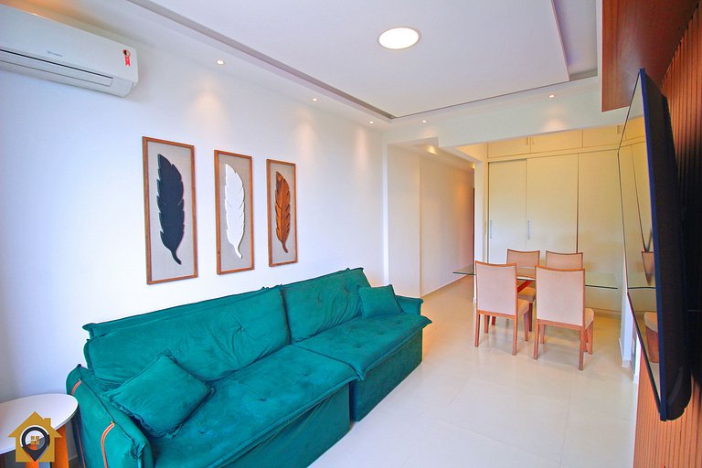 Charmoso apartamento c/ vista para o Pão de Açúcar