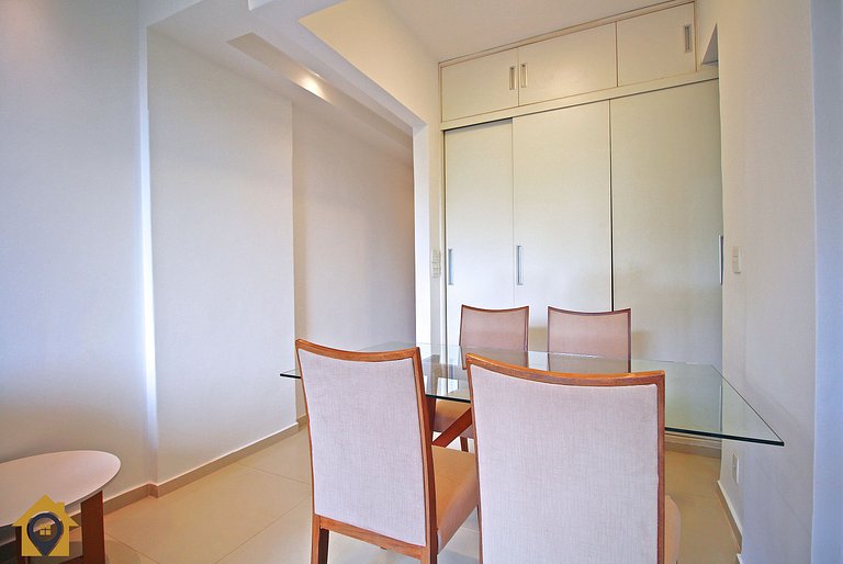 Charmoso apartamento c/ vista para o Pão de Açúcar