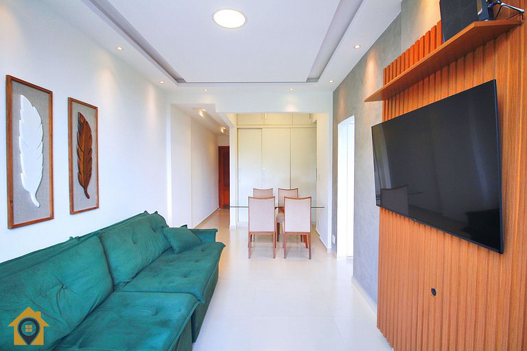 Charmoso apartamento c/ vista para o Pão de Açúcar