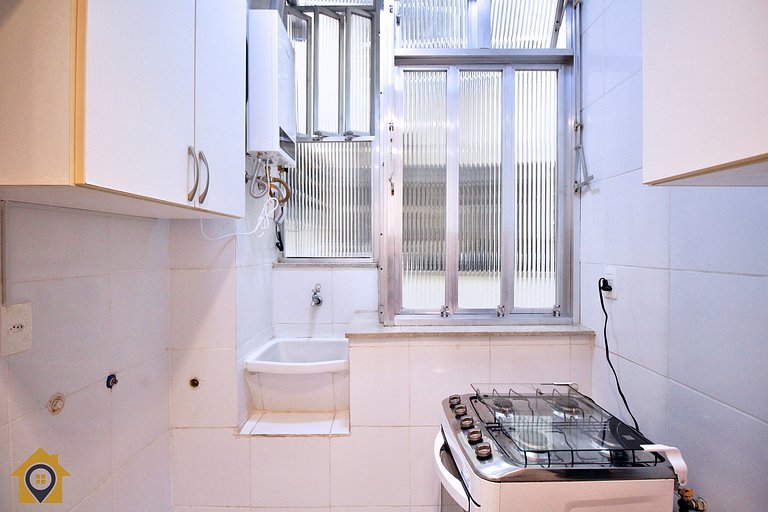 Charmoso apartamento c/ vista para o Pão de Açúcar