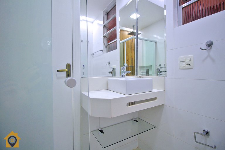 Charmoso apartamento c/ vista para o Pão de Açúcar