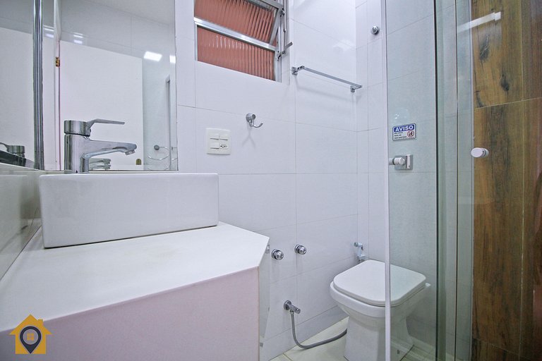 Charmoso apartamento c/ vista para o Pão de Açúcar