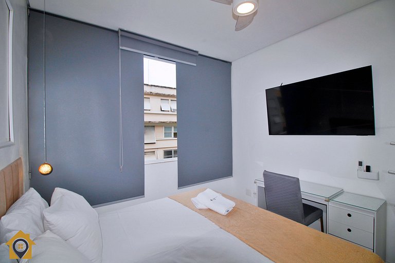 Luxuoso Studio c/ Vista para o Pão de Açúcar