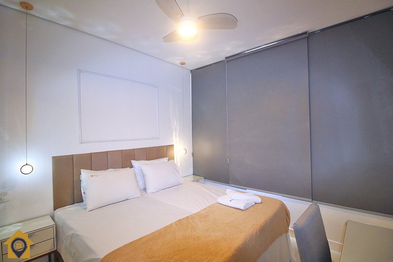 Luxuoso Studio c/ Vista para o Pão de Açúcar