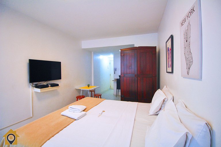 Studio Charmoso no Leme a 50m da Praia
