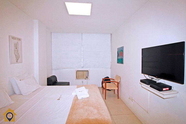 Studio Charmoso no Leme a 50m da Praia