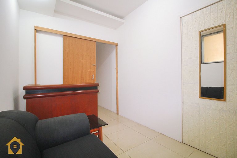 Apto 20m da Praia de COPACABANA: 2 quartos