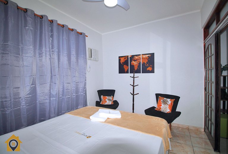 Charmoso Quarto e Sala em Copacabana p/ 4 pessoas