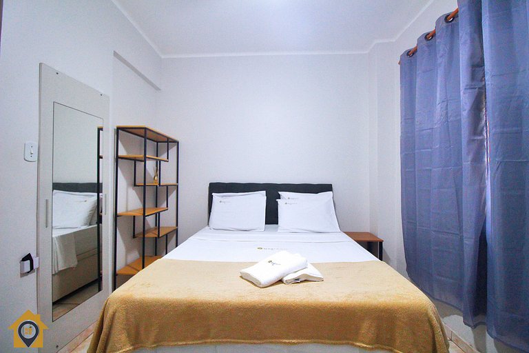 Charmoso Quarto e Sala em Copacabana p/ 4 pessoas