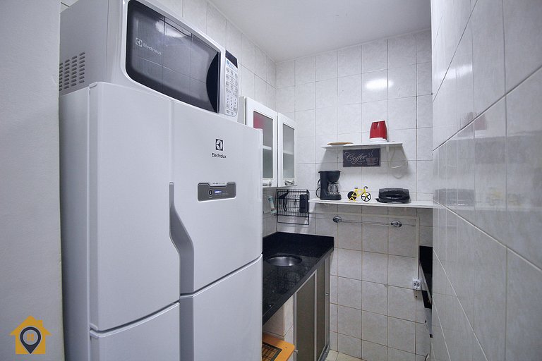 Charmoso Quarto e Sala em Copacabana p/ 4 pessoas