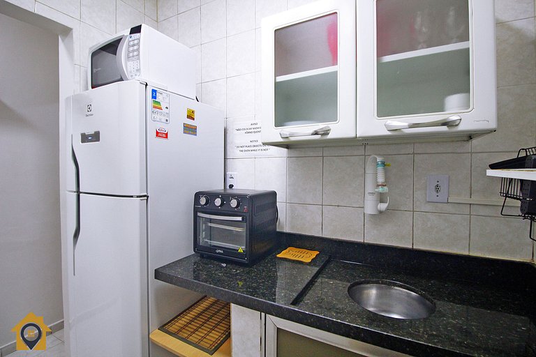 Charmoso Quarto e Sala em Copacabana p/ 4 pessoas