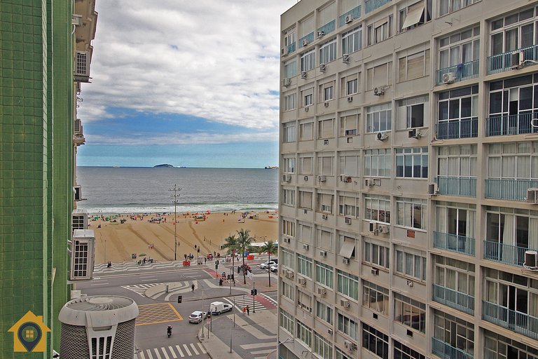 Studio Beira Mar p/ 2 pessoas com Vista