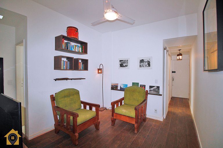 Charme e Conforto no Leme • 300m da Praia