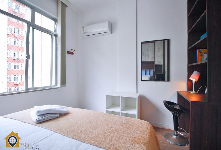 Charme e Conforto no Leme • 300m da Praia