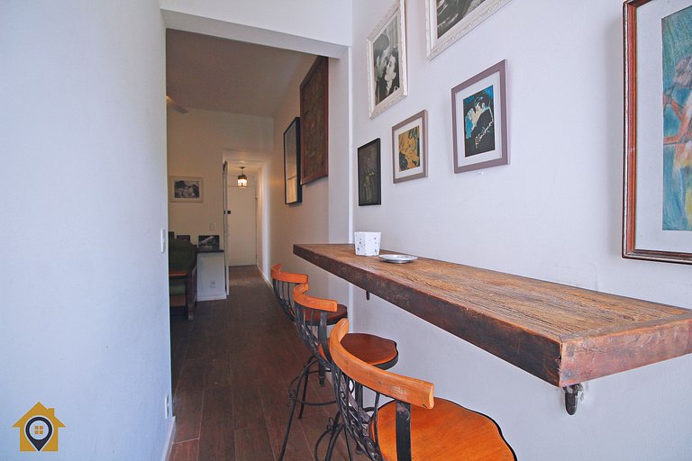 Charme e Conforto no Leme • 300m da Praia